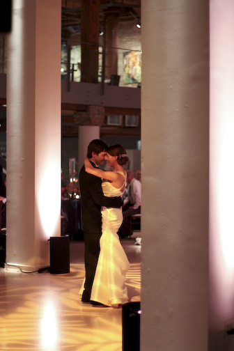 First dance as husband and wife!