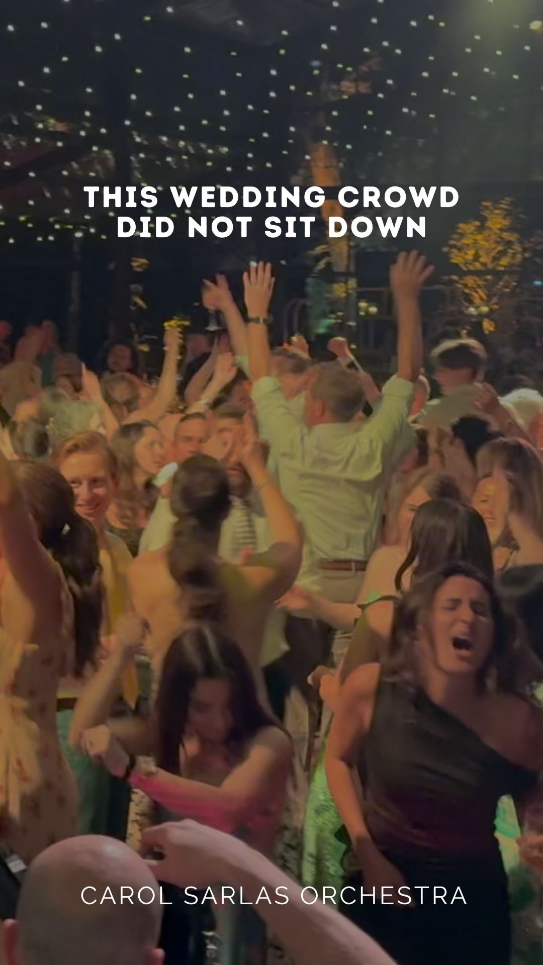 One wedding, one incredible team, and a dance floor that never let up.
�What you’re hearing here is 100% live — no studio tracks, no overdubs, no re-recording. Just the band, the room, and the energy exactly as it happened.

So grateful to have been part of this celebration alongside such a talented vendor team, and to this amazing couple for bringing the kind of joy every musician hopes for. 

Honored to celebrate with:
Concept, Planning, & Design @birchdesignstudio
Florist @lifeinbloom
Lighting @frostchicago
Catering @limelightcatering
Tenting: @bluepeaktents
Band @sarlasmusic Carol Sarlas Orchestra
Rentals @nuagedesignsinc

chicagoentertainment luxurywedding chicagoweddingband  weddinginspiration liveweddingband